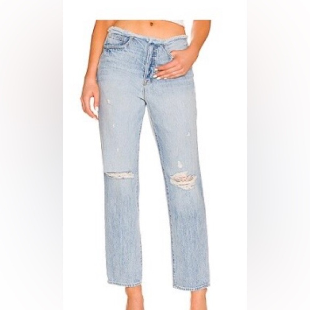 JONATHAN SIMKHAI STANDARD Zuri size 25
Mid Rise Boyfriend in Sardinia Vintage